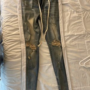 Hyper Denim Skinny Zipper Jeans Size 30